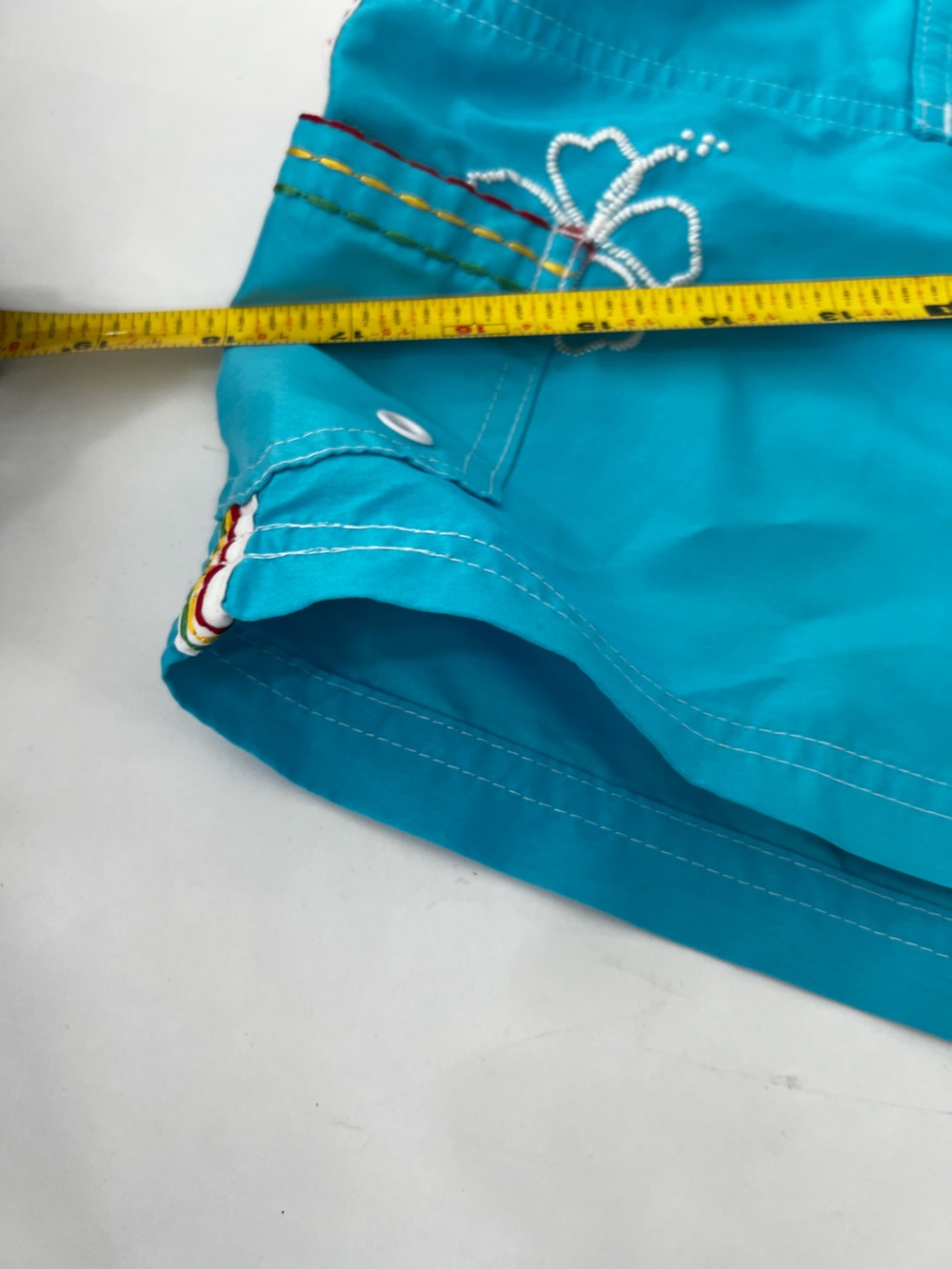 No Boundaries Beach Bum Aqua Board Shorts Juniors S 3/5 Surf Swim - Picture 6 of 8